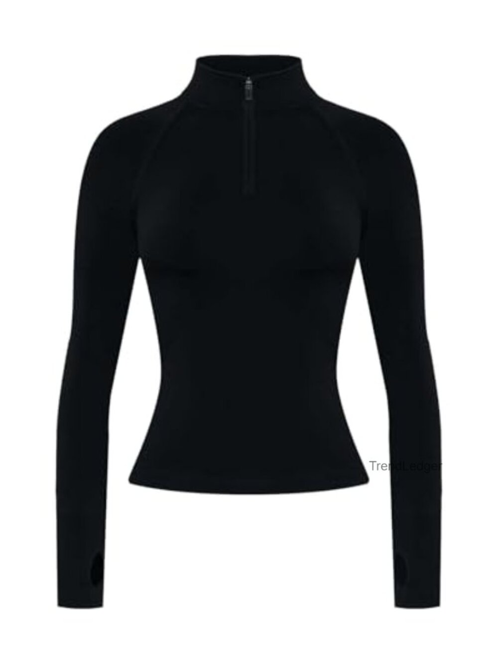 AUROLA Women's Quarter Zip Workout Top Long Sleeve Athletic Jacket